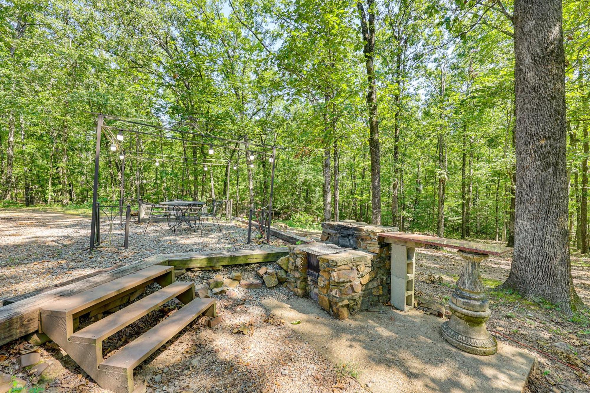 Arkansas Log Cabin Rental Near Lake Greeson! Mount Moriah Bagian luar foto
