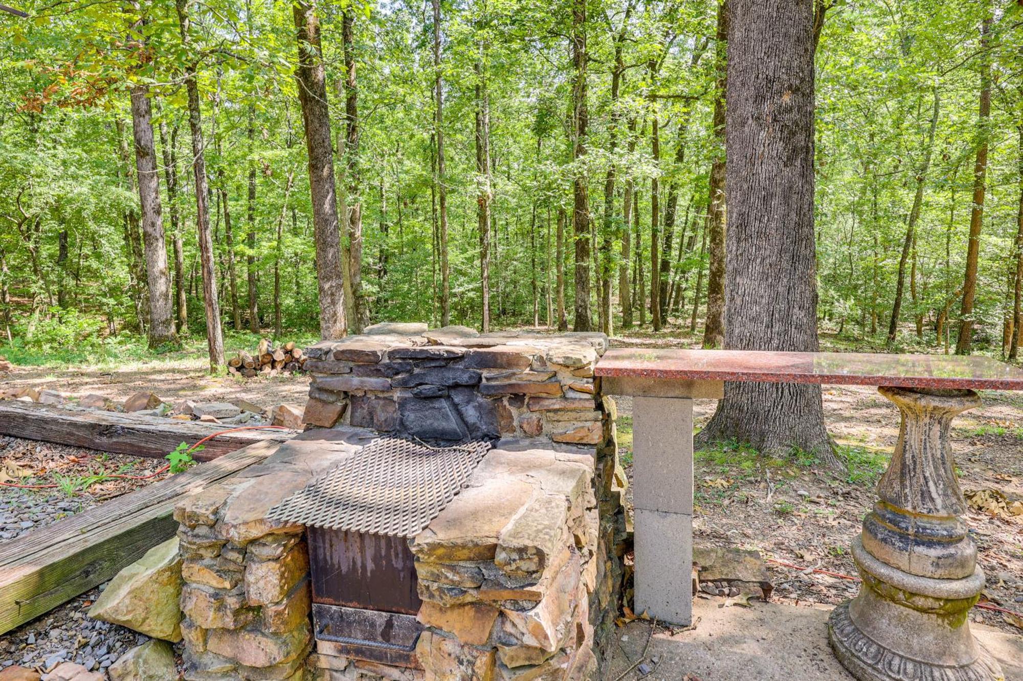 Arkansas Log Cabin Rental Near Lake Greeson! Mount Moriah Bagian luar foto