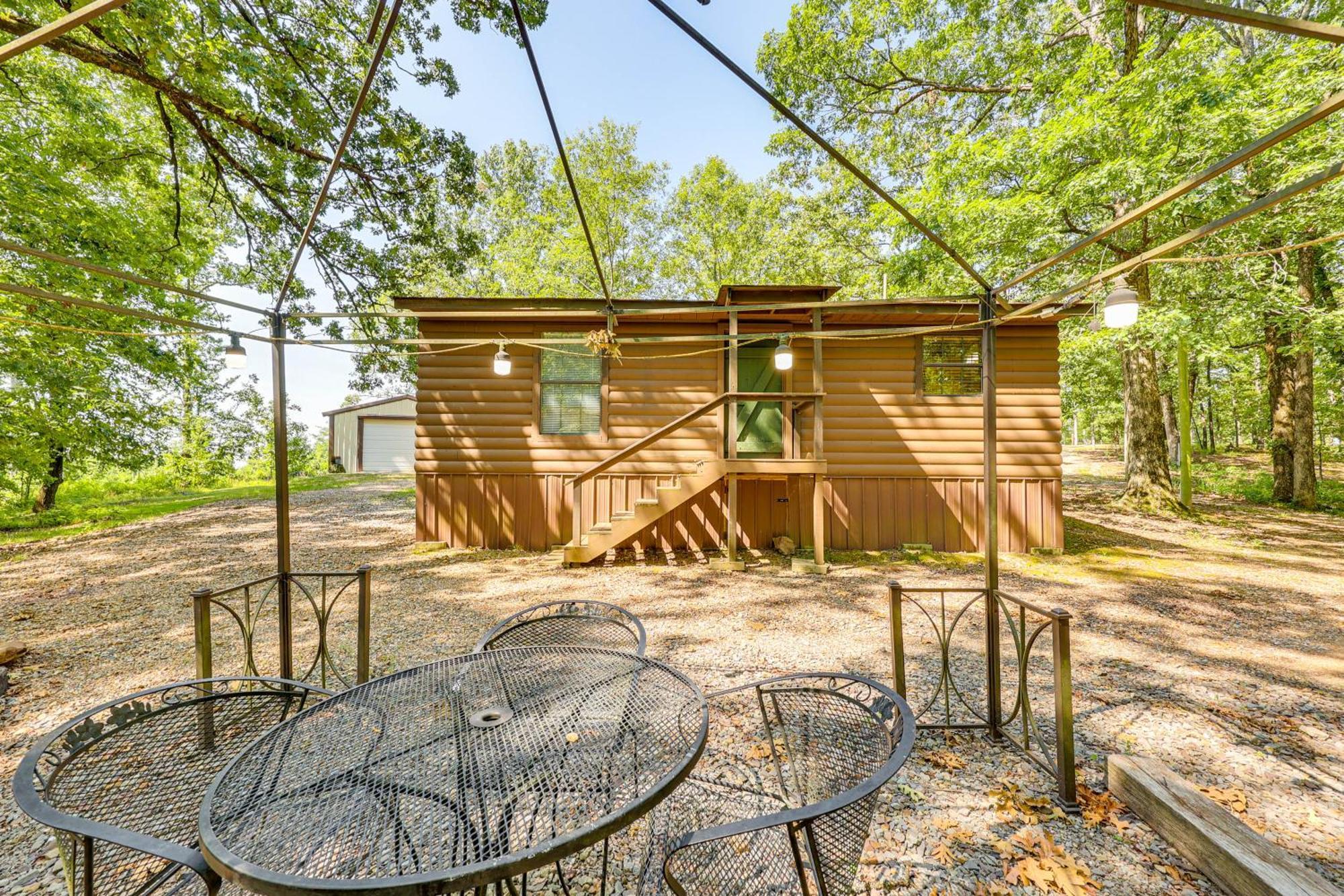 Arkansas Log Cabin Rental Near Lake Greeson! Mount Moriah Bagian luar foto