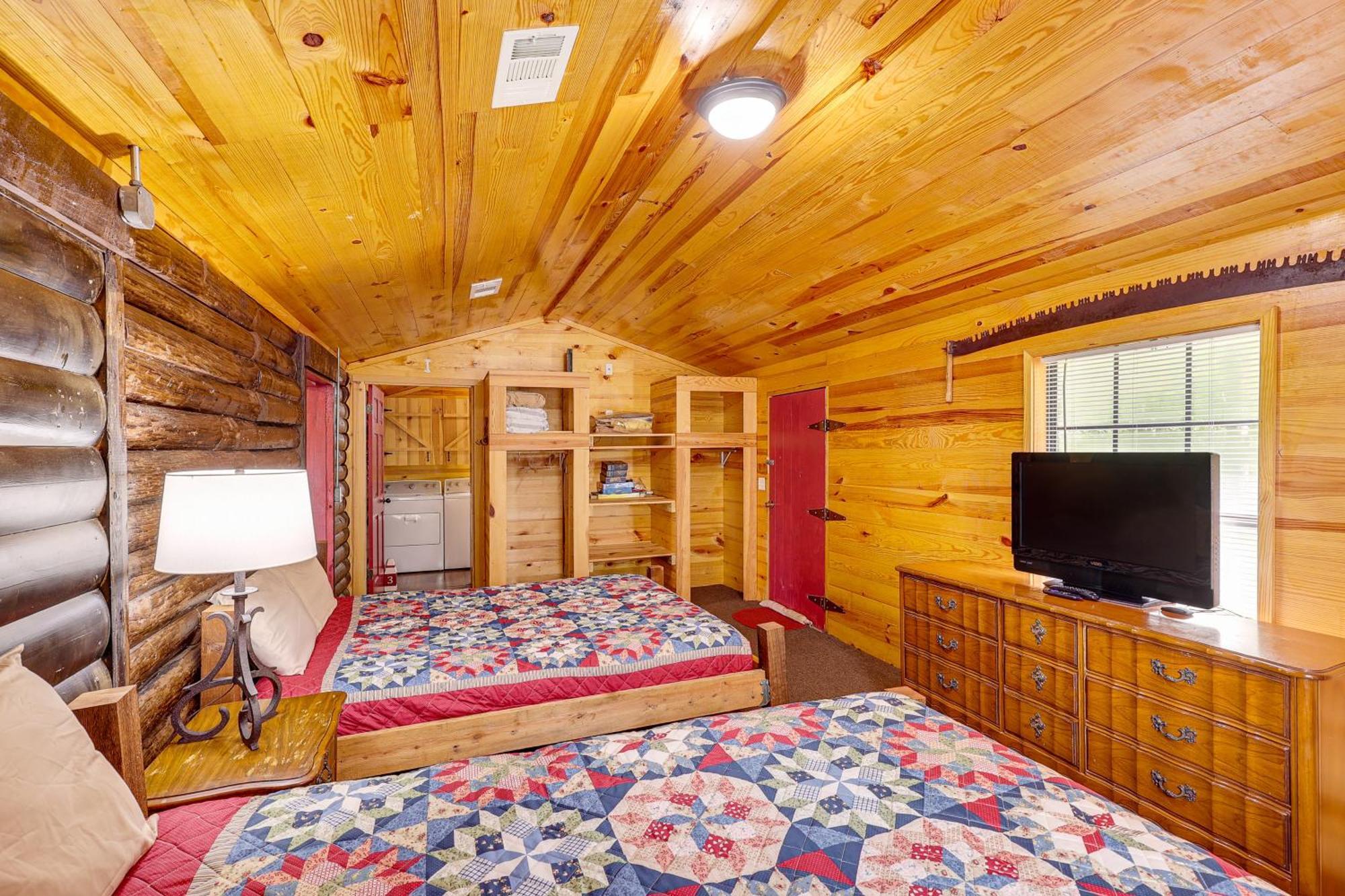 Arkansas Log Cabin Rental Near Lake Greeson! Mount Moriah Bagian luar foto