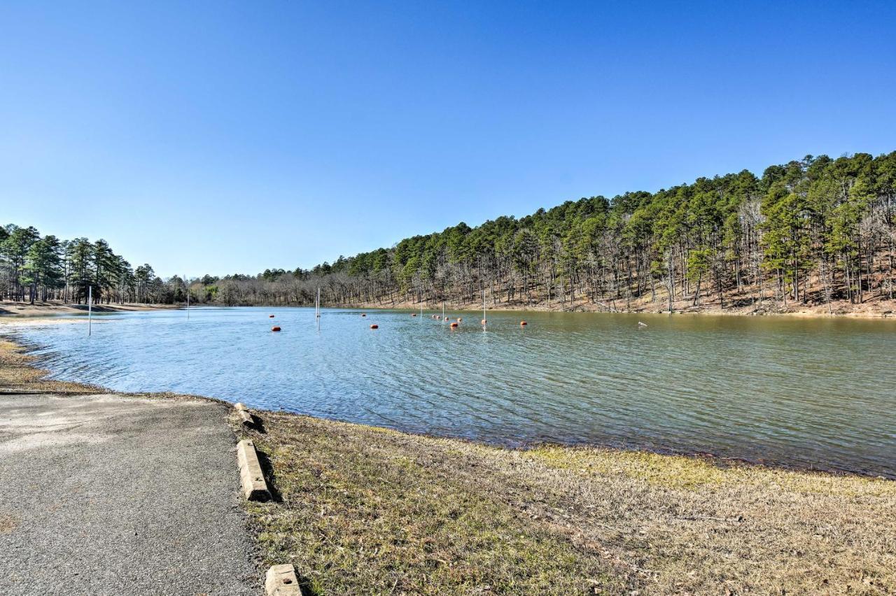 Arkansas Log Cabin Rental Near Lake Greeson! Mount Moriah Bagian luar foto